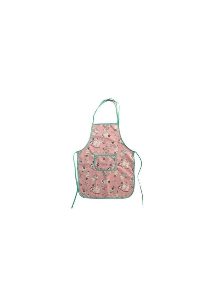 Daiso Kids Apron Polar Bear - Pink